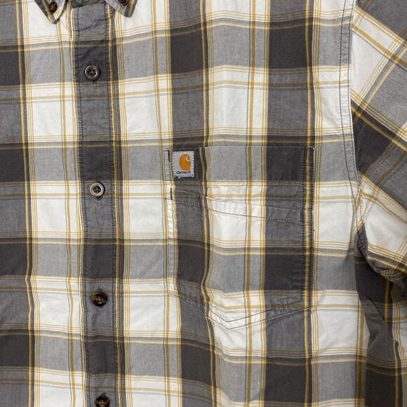 CARHARTT Men’s Button Down Shirt Size L - Picture 2 of 4
